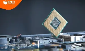Procesador de PC listo para instalarse en la placa base. Explora las mejores marcas de componentes de PC.