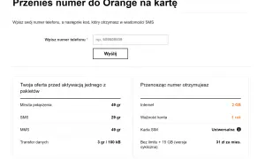Formularz przeniesienia numeru do Orange. Sprawdź, kiedy można przenieść numer do innej sieci i jakie korzyści otrzymasz.