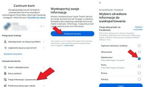 Czy da się odzyskać usuniętą konwersacje na messengerze? Eksportuj dane z Facebooka, w tym wiadomości, by sprawdzić, co zostało zapisane.