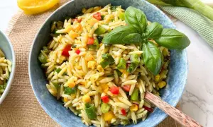 Griechischer Kritharaki-Salat: Einfaches Rezept & leckere Variationen