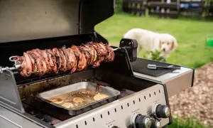 Grill z rożnem obrotowym - poznaj jego zalety i funkcje, które zaskakują