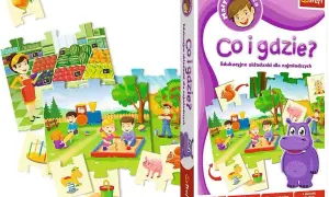 Trefl Co i gdzie? Gra edukacyjna czy to hit dla Twojego dziecka?