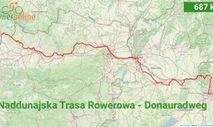 Najlepsza mapa Naddunajskiej Trasy Rowerowej - szczegóły i trasy