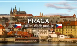 Praga: najciekawsze atrakcje. Widok na zamek i malownicze kamienice nad Wełtawą.