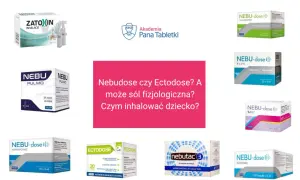 Różne preparaty do inhalacji, np. Nebudose, Ectodose, Zatoxin, Nebutac 3. Pomagają w leczeniu kaszlu i chorób płuc.