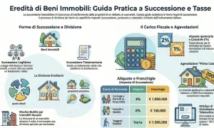 Guida alla gestione dell'eredità casa genitore deceduto: forme di successione, tasse e agevolazioni. Illustra imposte, aliquote e franchigie.