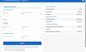Kalkulator IKE pokazuje, że przy wpłacie 500 zł miesięcznie, zysku 5% rocznie i 30 latach oszczędzania, przewidywany kapitał wyniesie ponad 398 tys. zł.