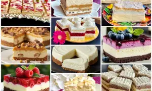 Kremowe, owocowe i czekoladowe – kolaż prezentuje 10 najlepszych ciast, które zachwycą każdego łasucha.