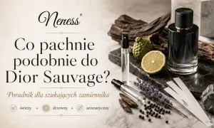 Neness prezentuje inspiracje zapachem Dior Sauvage. Kompozycja z nutami cytrusów, lawendy i drzewa oud, jak w Ispahan.