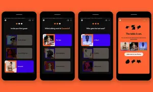 Spotify-appen visar hur man skapar en gästlista med artister. En ny funktion för att sätta stämningen med personliga mixar.