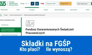 Kto płaci składki na fundusz gwarantowanych świadczeń pracowniczych?