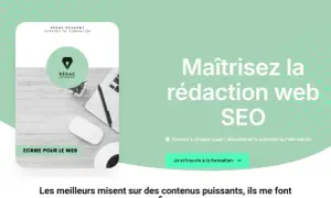 Formation rédacteur web SEO : maîtrisez la rédaction pour le web et donnez à chaque page le potentiel qu'elle mérite.