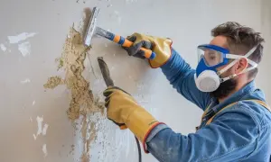 Jak usunąć beton architektoniczny ze ściany bez uszkadzania podłoża