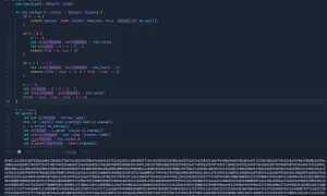 Code Rust implémentant la suite de Fibonacci avec `num_bigint`. Le code utilise une approche récursive pour calculer les nombres de Fibonacci.