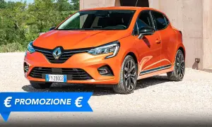 Nuova Clio 2026 GPL: un'offerta imperdibile su questa elegante auto arancione.