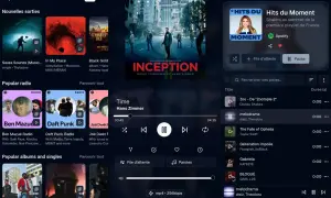 Application pour télécharger musique gratuit sur Android. Écoutez vos artistes préférés comme Daft Punk, Shakira et Hans Zimmer.