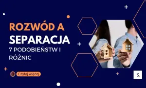 Rozwód a separacja co to? Dwie osoby trzymają połówki domu, symbolizujące rozdzielenie. Artykuł omawia 7 podobieństw i różnic.