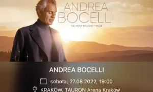 Ile kosztuje bilet na koncert Andrea Bocelli? Ceny, lokalizacje i więcej