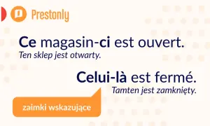 Zaimki przymiotne wskazujące w języku francuskim - jak je stosować?