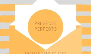 El presente perfecto es un tiempo verbal clave. Aprende inglés paso a paso con este diseño.