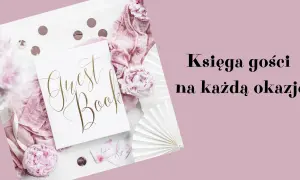 Elegancka księga gości na każdą okazję, ozdobiona piwoniami i różową tkaniną. Idealna alternatywa dla tradycyjnej księgi gości.