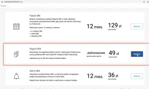 Raport BIK jednorazowy za 49 zł. Sprawdzisz historię kredytową i kondycję finansową. Big co to jest? To BIK, czyli Biuro Informacji Kredytowej.