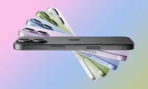 Kiedy nowy iPhone, wybór kolorów jest oszałamiający. Kilka modeli ułożonych w wachlarz, od ciemnego grafitu po pastelowe zielenie i fiolety.