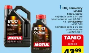 Motul 5W30 w Carrefour: Czy warto? Ceny, normy, jak kupić oryginał?