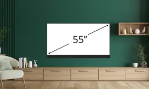 TV 55 cali: Złota zasada montażu. Idealna wysokość bez bólu!