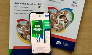 ZUS oferuje świadczenia dla rodziny, w tym 800+ i Dobry Start 300+. Aplikacja mZUS ułatwia dostęp do nich.