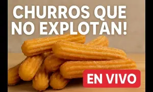 Churros de harina perfectos: receta fácil y segura ¡Evita que exploten!