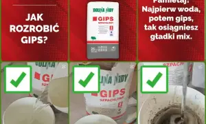 Jak rozrabiać gips? Poradnik: gładka masa bez błędów!