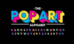 Najlepsze czcionki pop art do pobrania i ich zastosowanie w designie