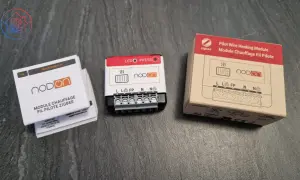 Module nodon sin-4-1-20 pour chauffage fil pilote Zigbee, avec notice et emballage.