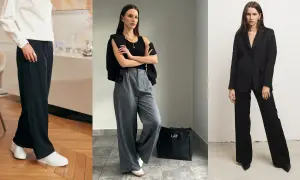 Szerokie spodnie: Jak stylizować? Fasony i triki dla każdej figury