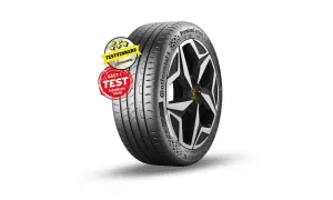 Continental PremiumContact 7, bäst i test! Ett vinnande däck för din bil.