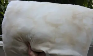 Żółte plamy z poduszek? Pozbądź się ich! Poradnik krok po kroku