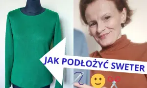 Jak podwinąć za długi sweter, aby wyglądał stylowo i schludnie