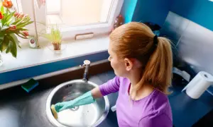 Skuteczne sposoby na mycie zlewu ze stali nierdzewnej bez zarysowań