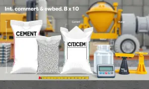 Ile cementu na m3 betonu B10? Sprawdź, aby uniknąć błędów w budowie