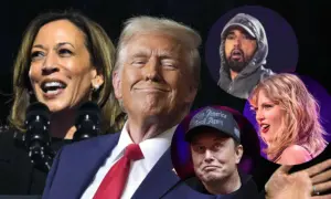 Kogo popiera Eminem? Zaskakujące wsparcie dla Kamali Harris