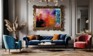 Ramki lustrzane glamour: Jakie obrazy w lustrzanych ramach są najmodniejsze?