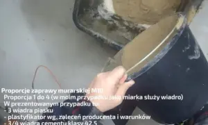 Zaprawa cementowa: idealne proporcje i wskazówki mieszania