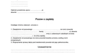 Jak napisać pozew o zapłatę i uniknąć błędów w procesie