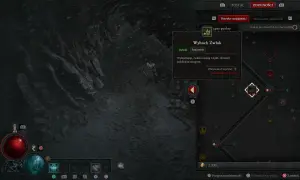 Diablo 4: nekromanta build. Drzewko umiejętności z aktywną zdolnością "Wybuch Zwłok", która zadaje obrażenia pobliskim wrogom.