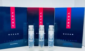 Próbki perfum Prada Luna Rossa Ocean, idealne dla kobiet, które cenią świeżość i elegancję.
