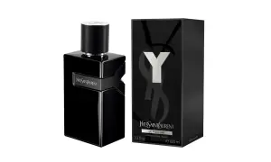 Elegancki flakon i pudełko perfum Yves Saint Laurent Y Le Parfum 100ml w kolorze czarnym.