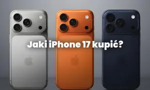 Trzy modele iPhone 17 w różnych kolorach: srebrnym, pomarańczowym i granatowym. Zastanawiasz się, jaki jest najnowszy iPhone?