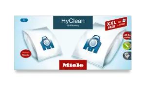 Oryginalne worki do odkurzaczy Miele HyClean XXL. Miele to renomowana firma produkująca wysokiej jakości sprzęt AGD.