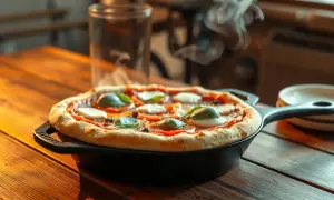 Jak odgrzać pizzę na patelni, by była chrupiąca i smaczna